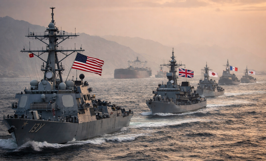 Trump presses allies to deploy warships as Hormuz tensions shake global oil markets