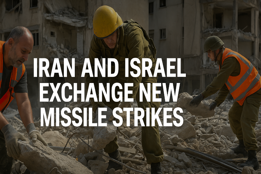 Iran and Israel Trade Escalating Blows in Dangerous New Phase of Conflict