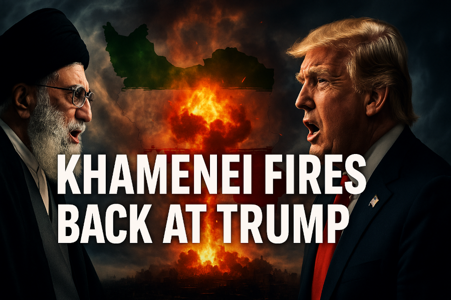 Iran’s Supreme Leader Fires Back at Trump