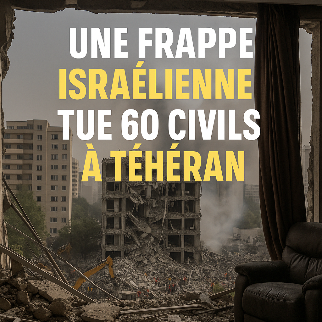Au moins 60 personnes tuées dans une frappe aérienne israélienne